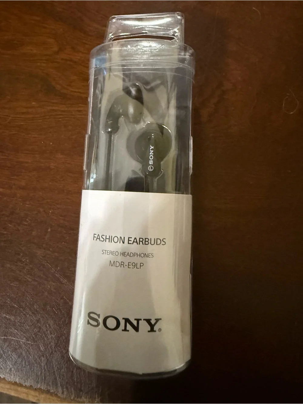 Sony Black In-Ear Fashion Earbuds MDR-E9LP